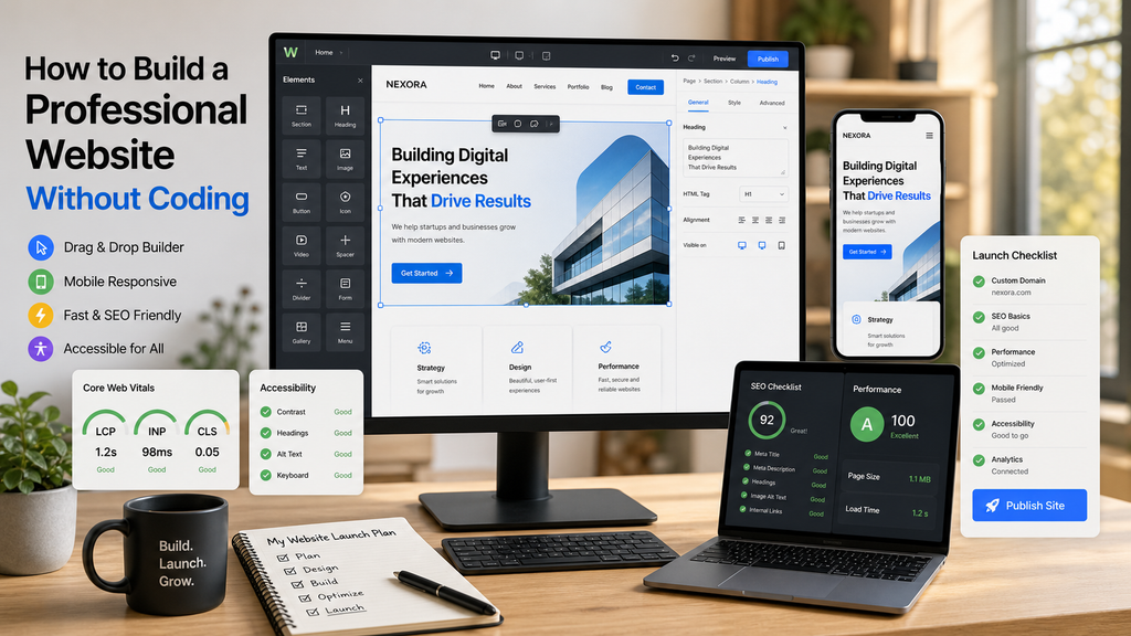 website without coding